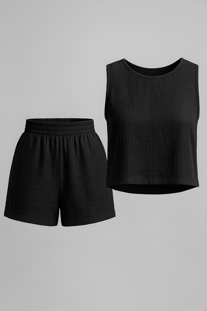 Diara | Ärmelloses zweiteiliges Sommerset