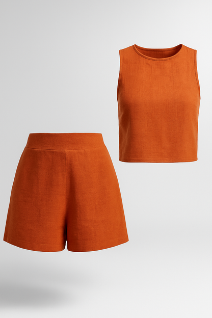 Diara | Ärmelloses zweiteiliges Sommerset