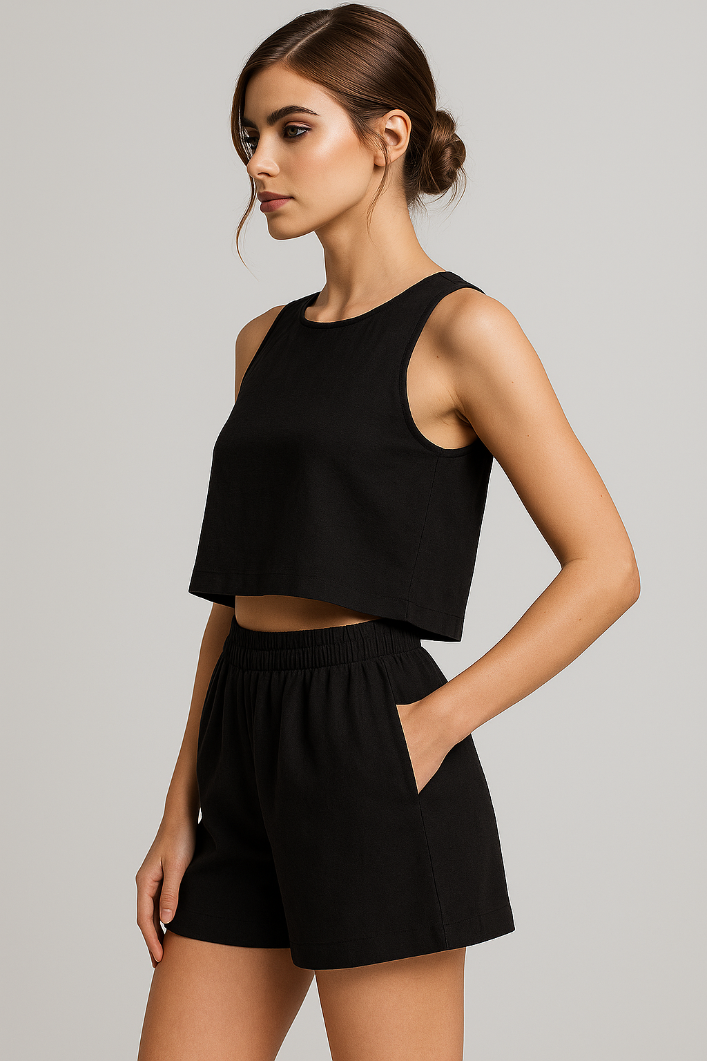 Diara | Ärmelloses zweiteiliges Sommerset