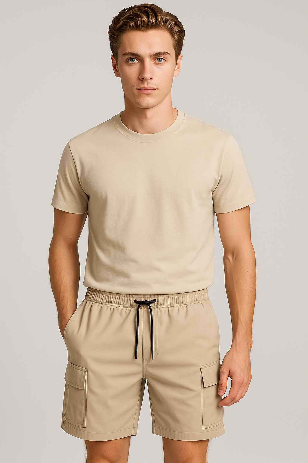 Lars | Herren Cargo Shorts mit Seitentasche