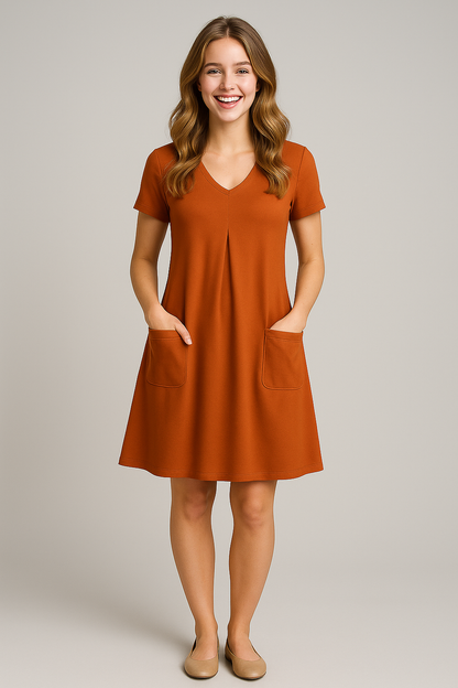 Eulalia | Casual Elegant Pocket Dress