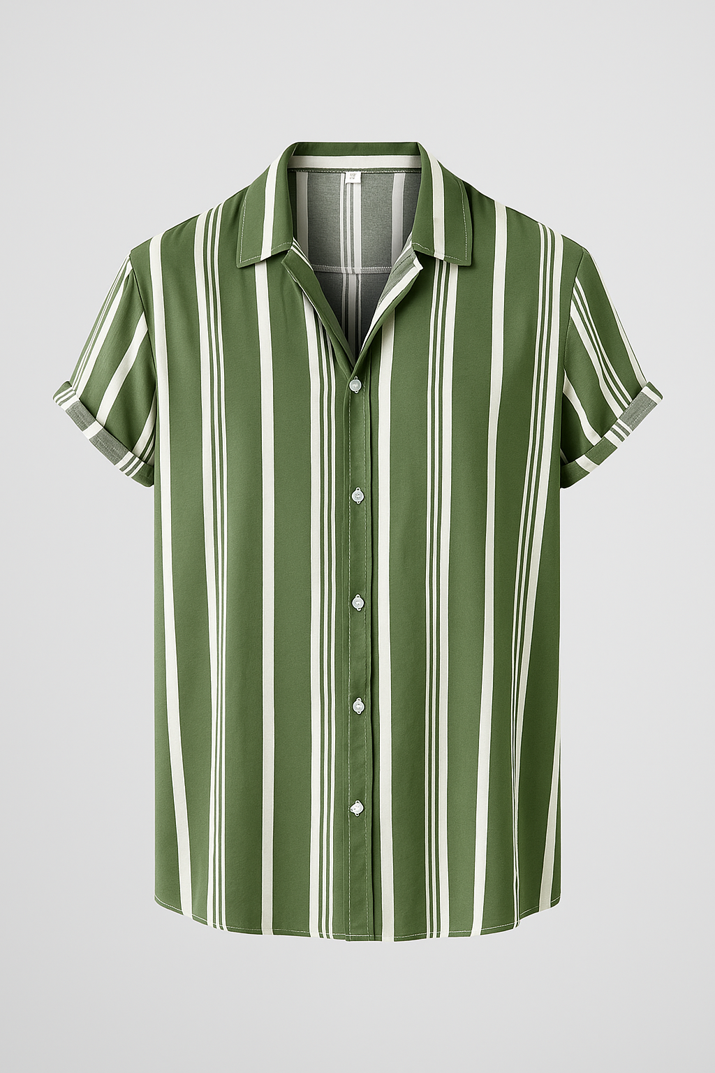 Jonas | Lässiges gestreiftes Button-Up-Hemd