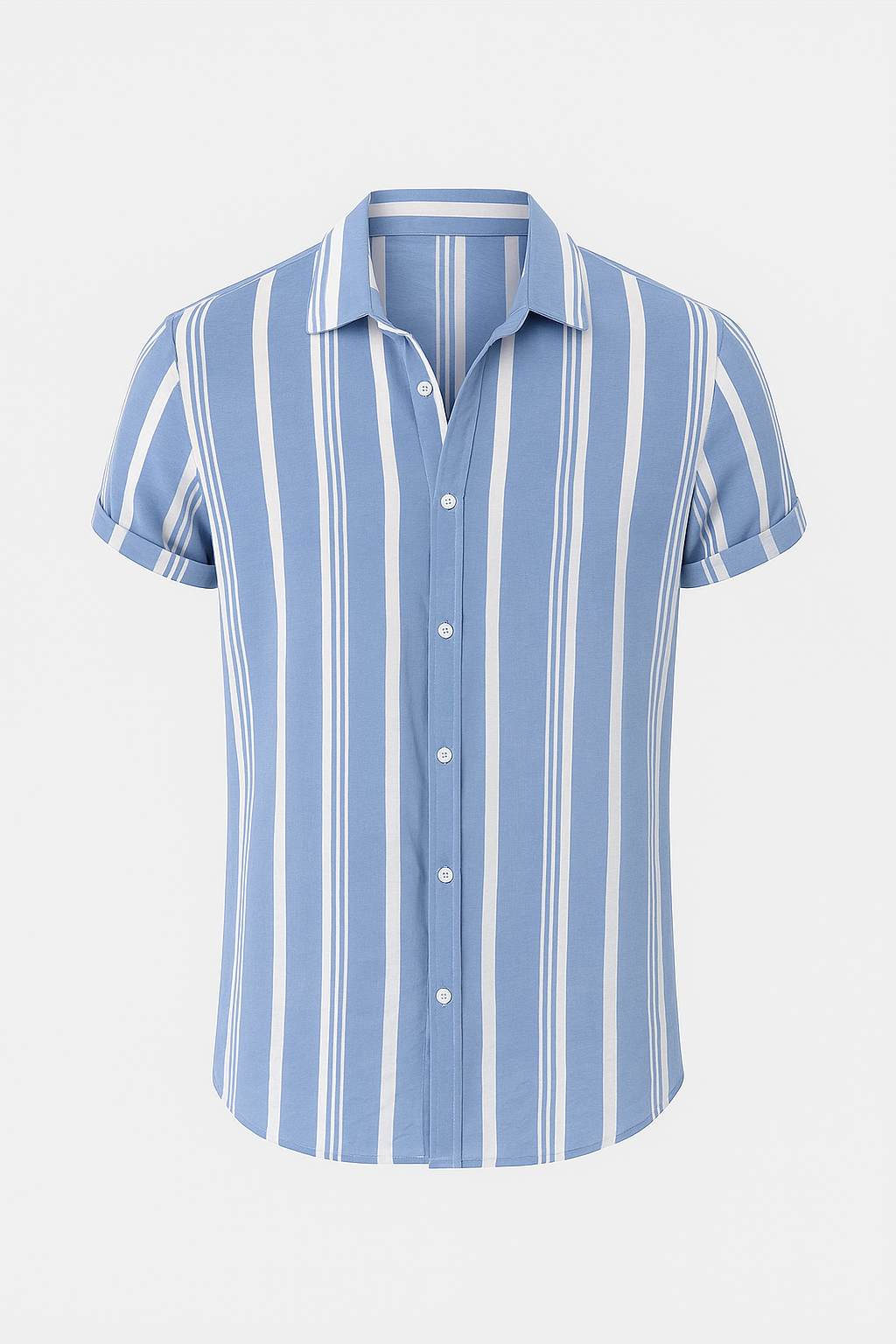 Jonas | Lässiges gestreiftes Button-Up-Hemd