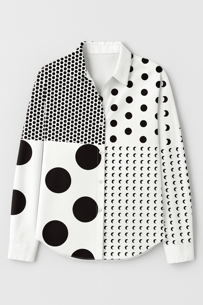 Evain  | Elegante Bluse mit floralen Printdetails