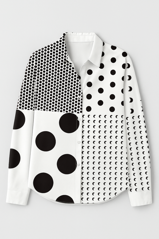 Evain  | Elegante Bluse mit floralen Printdetails