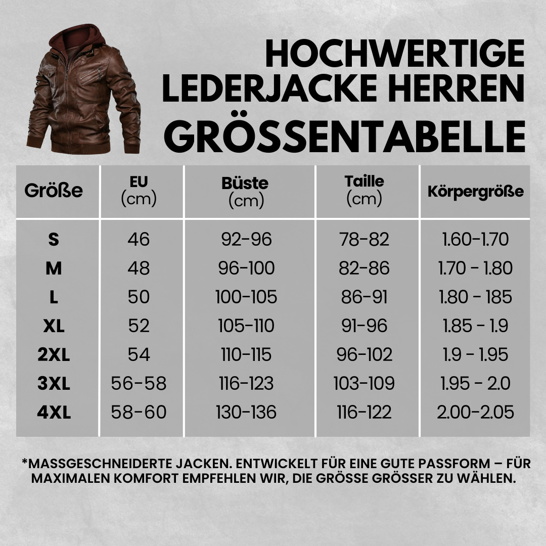 Lederjacke Herren