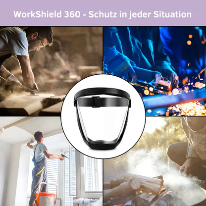 DustShield360™ - Atmen Sie unbeschwert – maximaler Schutz bei jeder Arbeit.