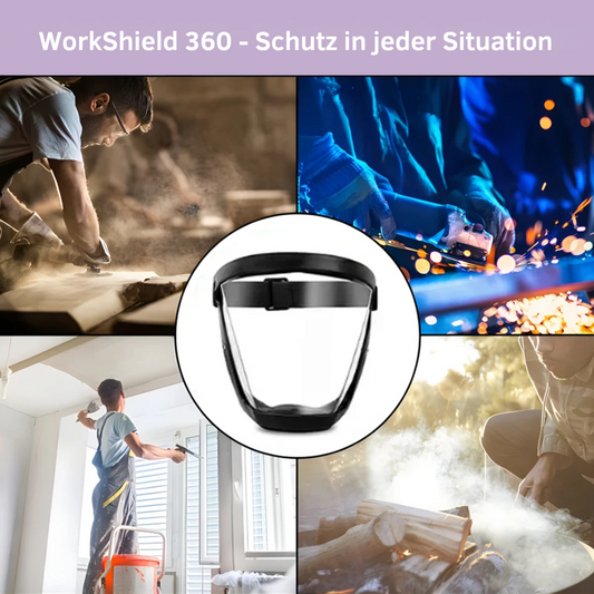 DustShield360™ - Atmen Sie unbeschwert – maximaler Schutz bei jeder Arbeit.