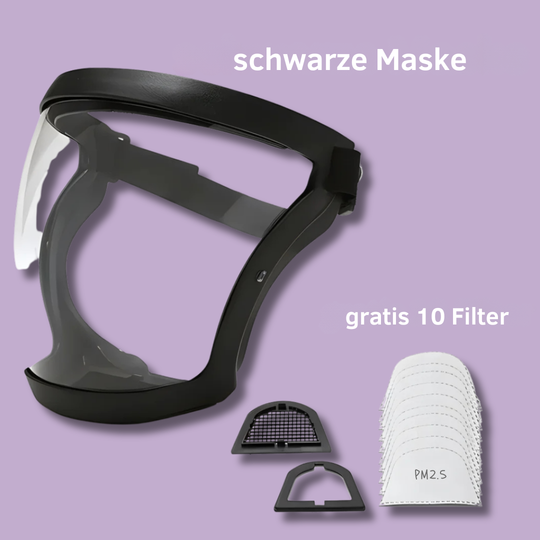 DustShield360™ - Atmen Sie unbeschwert – maximaler Schutz bei jeder Arbeit.