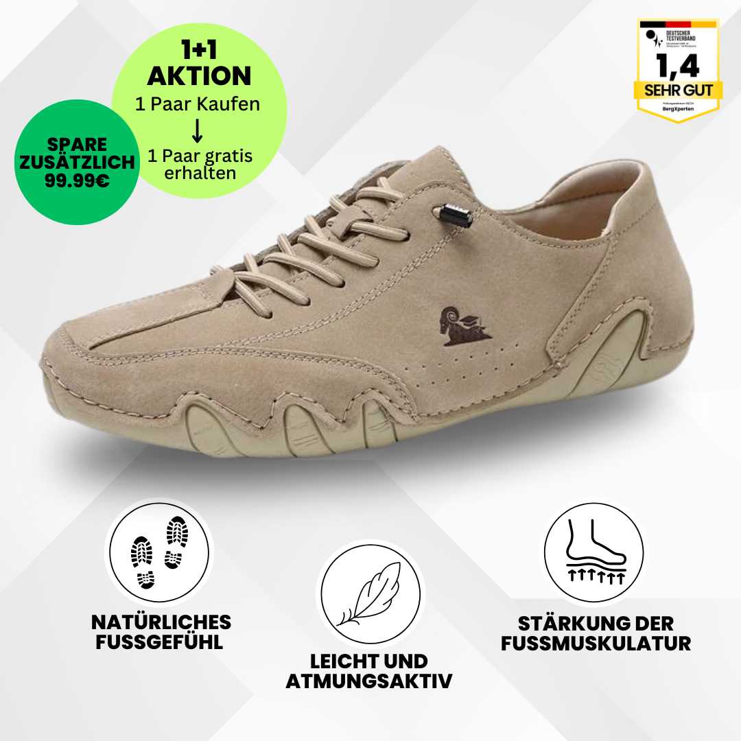 OrthoActive - ergonomischer & schmerzlindernder Barfußschuh für maximalen Komfort - Sonderaktion 1+1 Gratis