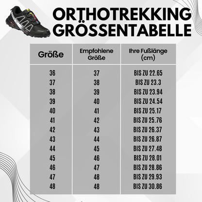 OrthoTrekking Fit – Gesunde Trekking u.-Wanderschuhe für mehr Bewegung & Gewichtsverlust