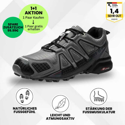 OrthoTrekking IV - ergonomische schmerzlindernde Trekking u.- Wanderschuhe (2025) - Sonderaktion 1+1 Gratis