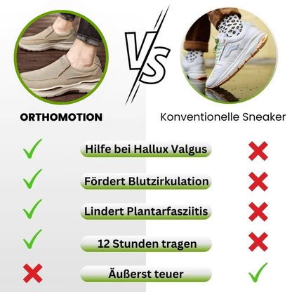OrthoMotion - Ergonomischer Schuh zur Schmerzlinderung - Unisex - Sonderaktion 1+1 Gratis