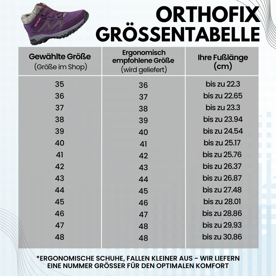 OrthoFix - Schuh für Herbst und Winter