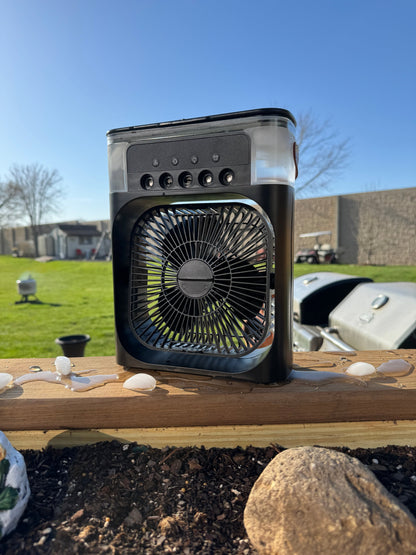BreezeMist Pro™ - Tragbares Gebläse-Klimagerät