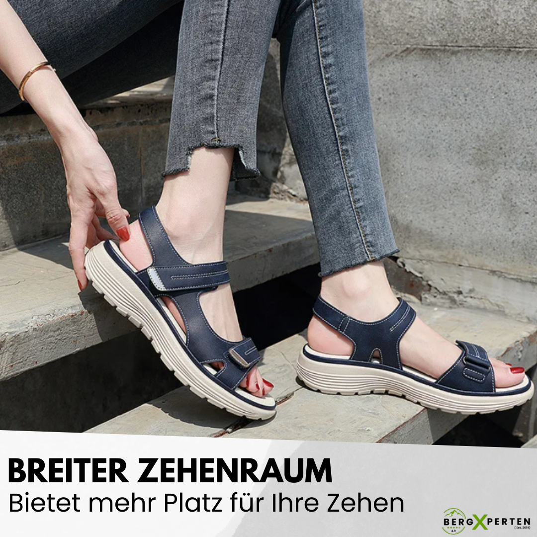 OrthoKlara - ergonomische,  schmerzlindernde & rutschfeste Sandalen für Damen - Sonderaktion 1+1 Gratis