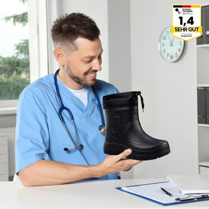 RainTex - ergonomische & wasserdichte Thermo-Regenstiefel für den Winter - Sonderaktion 1+1 Gratis