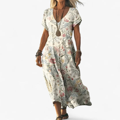 Marie - Vintage-Gradient-Kleid