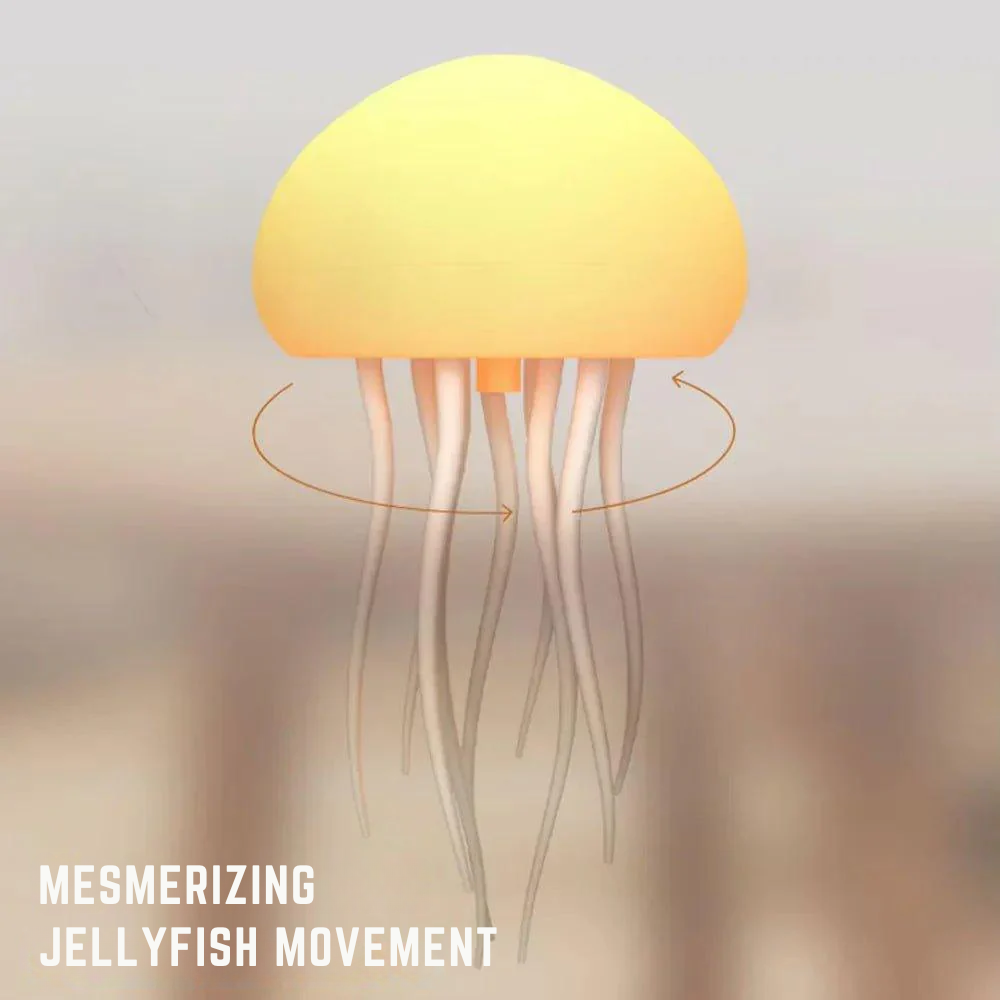 CalmFlow™ Beruhigendes Medusa-Nachtlicht