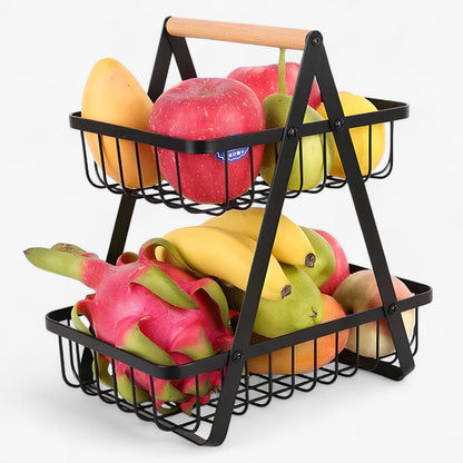 FruitCascade – 3-stöckiger Obstkorb