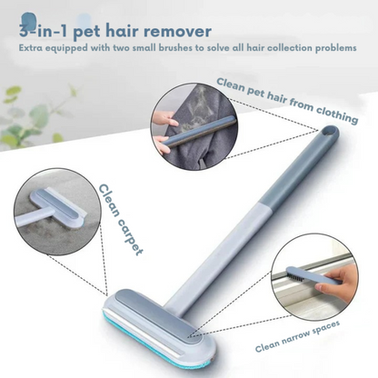 LintFree™ 3-in-1-Anti-Haar- und Multi-Oberflächenbürste
