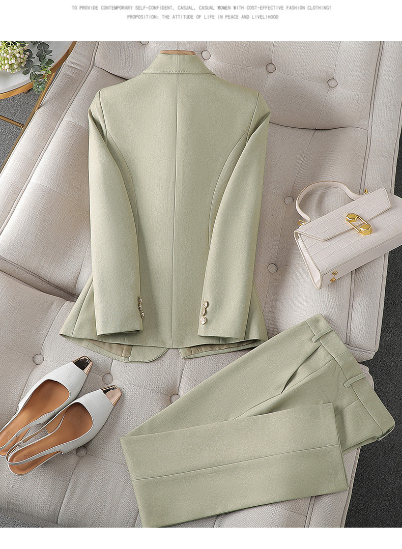 Damen Blazer & Hosen Set – Celestine