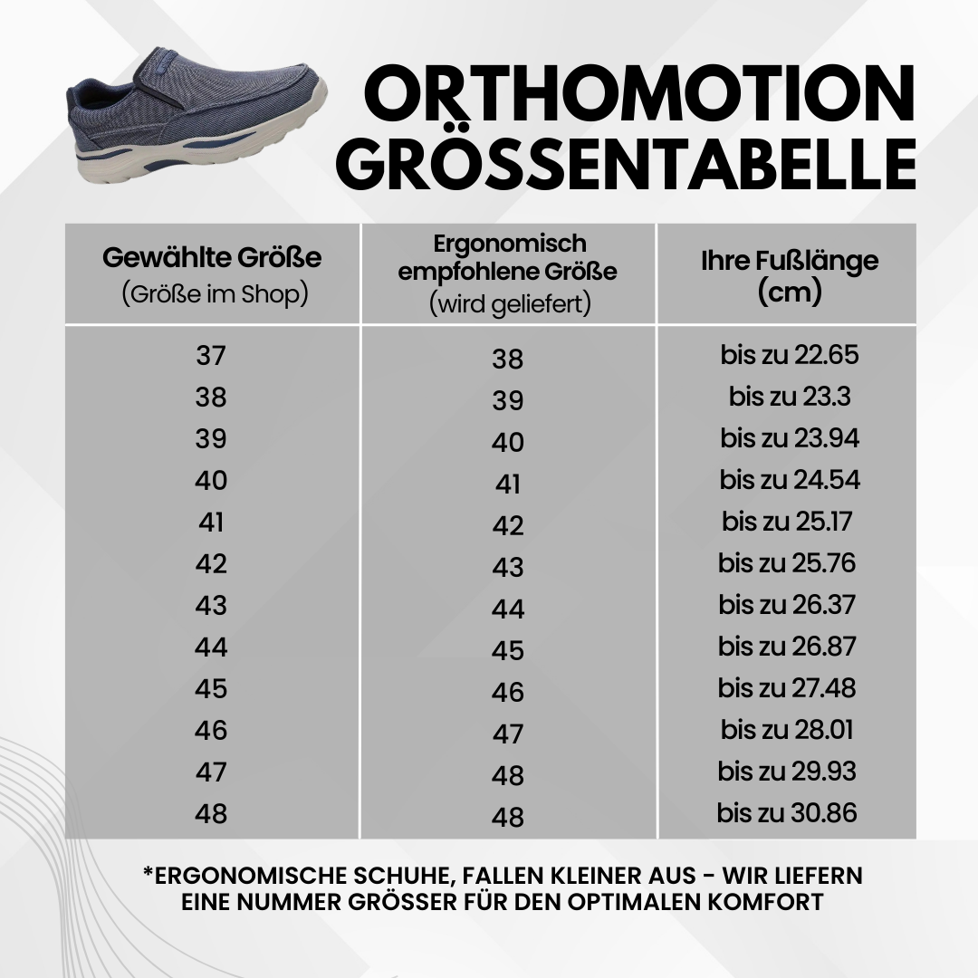 OrthoMotion - Ergonomischer Schuh
