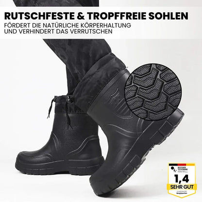 RainTex - ergonomische & wasserdichte Thermo-Regenstiefel für den Winter - Sonderaktion 1+1 Gratis