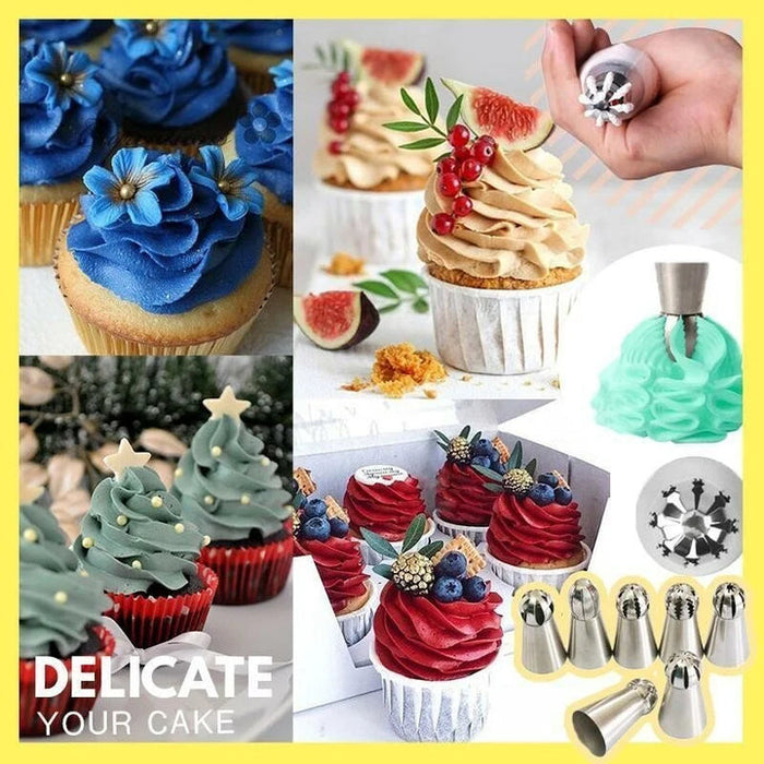 CakeCouture™ - Düsen für Tortendekorationen (7 Stück)