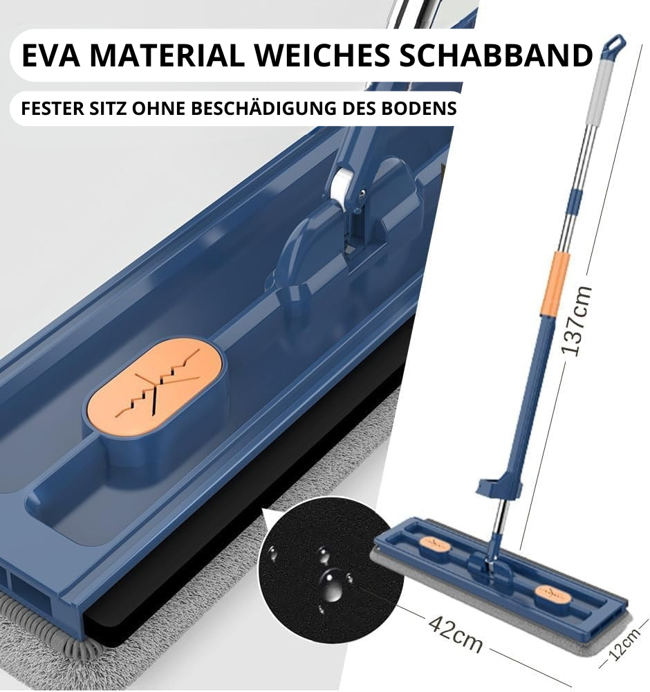 Flachmopp™ - Effiziente Reinigung, ohne sich zu bücken!