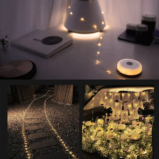 Atmospheric Light Roller™ | Nie wieder ohne Licht: tragbare und wiederaufladbare Außenbeleuchtung