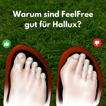 FeelFree – ergonomische & schmerzlindernde Hallux Valgus Barfußschuhe