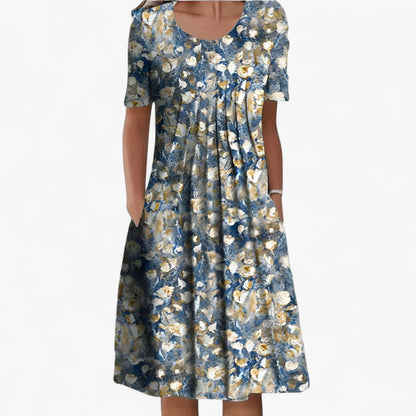 Valentina | Elegantes Baumwollkleid