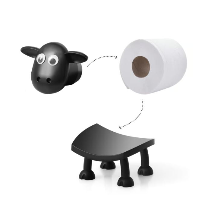 Sheepy Sheets™ Toilettenpapierhalter in Form eines Schafes