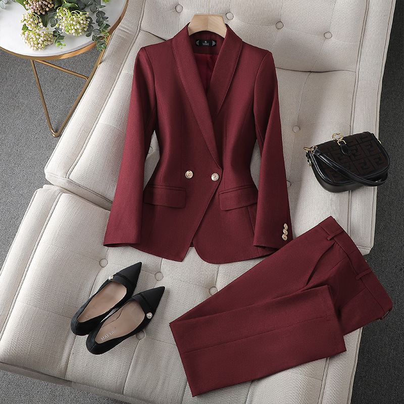 Damen Blazer & Hosen Set – Celestine
