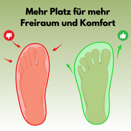 Alpaca Hallux  – ergonomische & schmerzlindernde Hallux Valgus Leder-Barfußschuhe