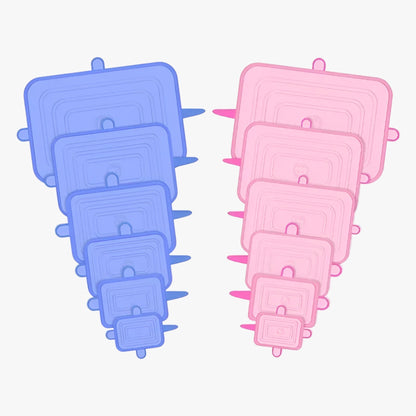 SealFresh™ | Silikon, wiederverwendbare Lebensmittelabdeckungen