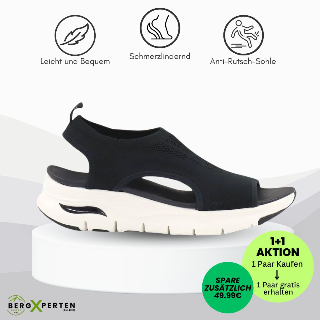 Florax - ergonomische schmerzlindernde Komfort-Sandalen - Sonderaktion 1+1 Gratis
