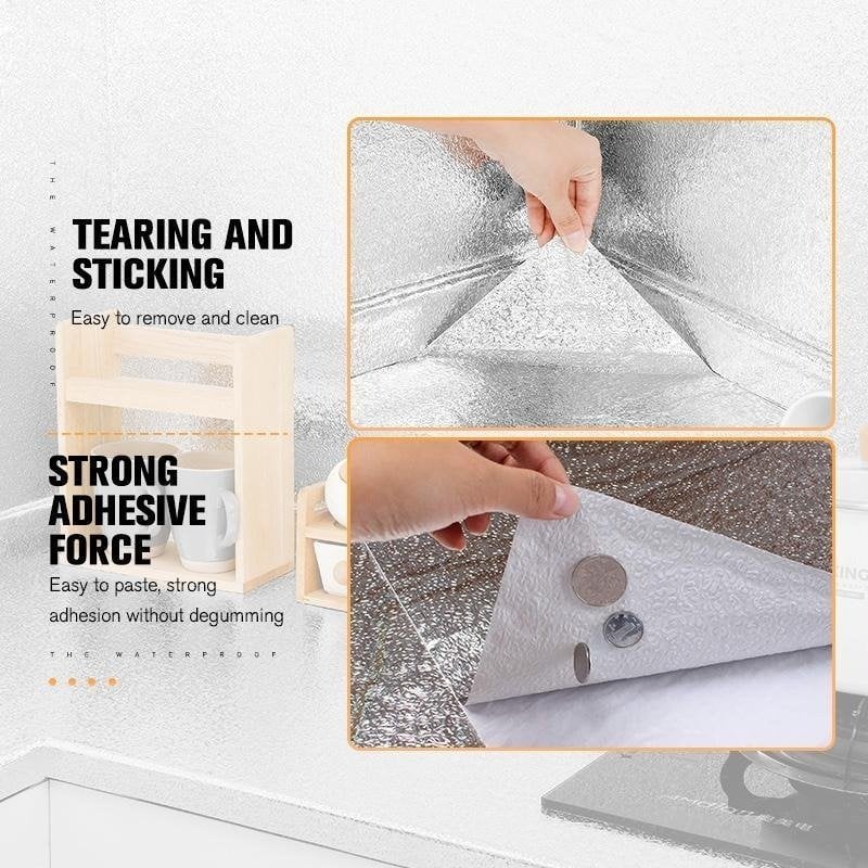 1+1 Gratis | ShieldWrap™ Verwandeln Sie Ihre Küche: Schützen Sie Ihre Wände vor Fett mit ShieldWrap