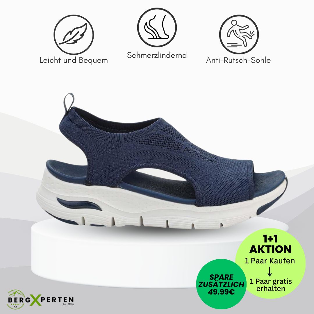 Florax - ergonomische schmerzlindernde Komfort-Sandalen - Sonderaktion 1+1 Gratis