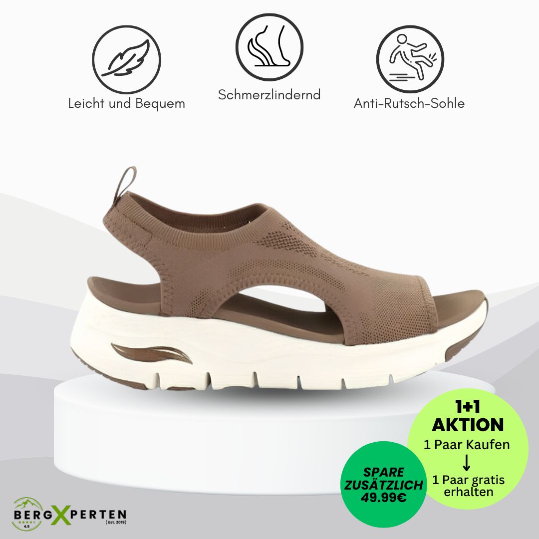 Florax - ergonomische schmerzlindernde Komfort-Sandalen - Sonderaktion 1+1 Gratis