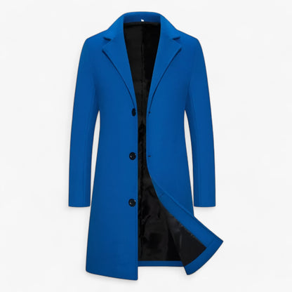 Lange Baumwolljacke - Elegant und geeignet für Business Casual Herren