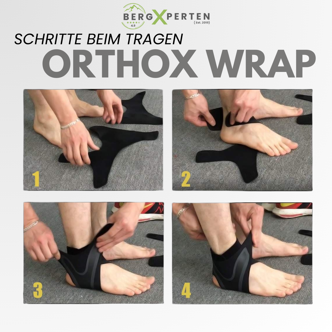OrthoX Wrap - zur Linderung von Fußschmerzen (1+1 Gratis Aktion)