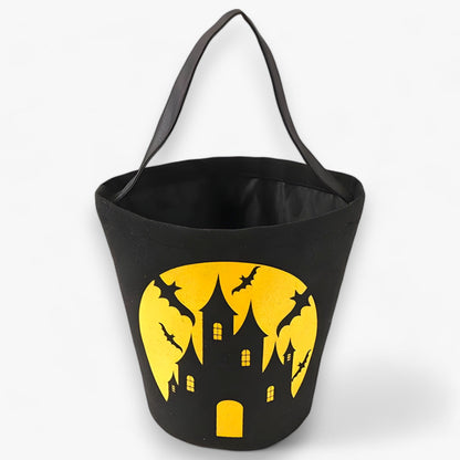 Kürbis Süßigkeitenkorb - Niedlicher Korb für Halloween-Feiern und Geschenke