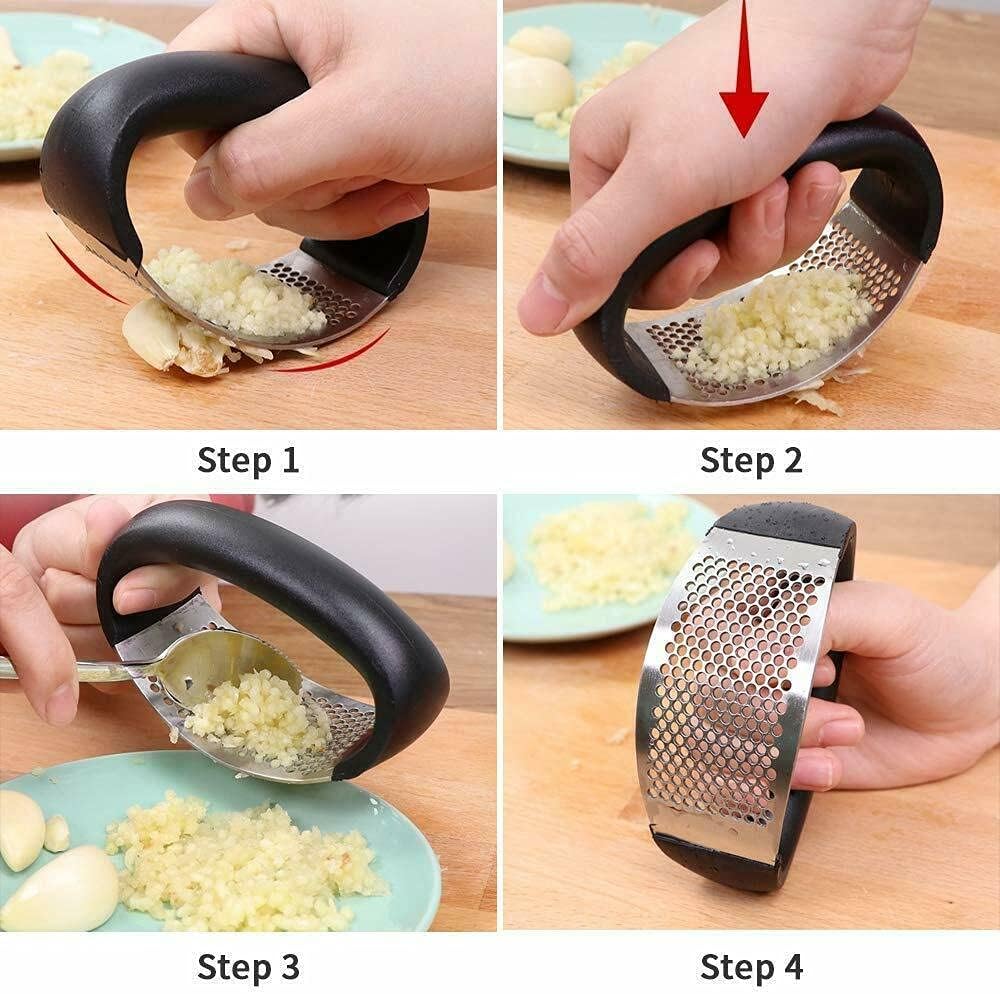 GarlicSmasher™ - Entdecken Sie die schnelle und einfache Knoblauchpresse, die das Kochen erleichtert
