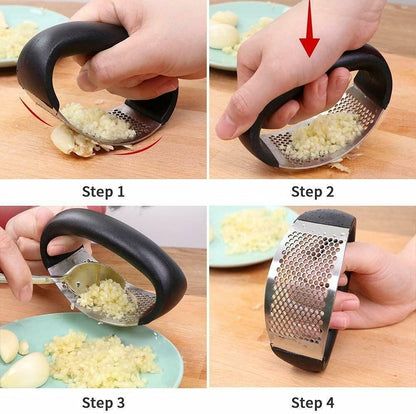 GarlicSmasher™ - Entdecken Sie die schnelle und einfache Knoblauchpresse, die das Kochen erleichtert