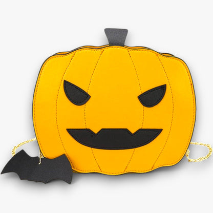 Kürbisförmige Handtasche - Kreative Halloween-Tasche für einen stylischen Look