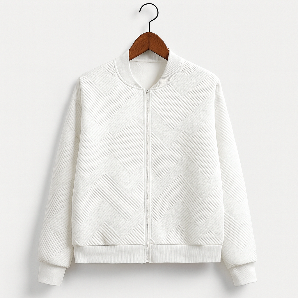 Stilvolle Damen Zip-Up-Jacke – Rivka