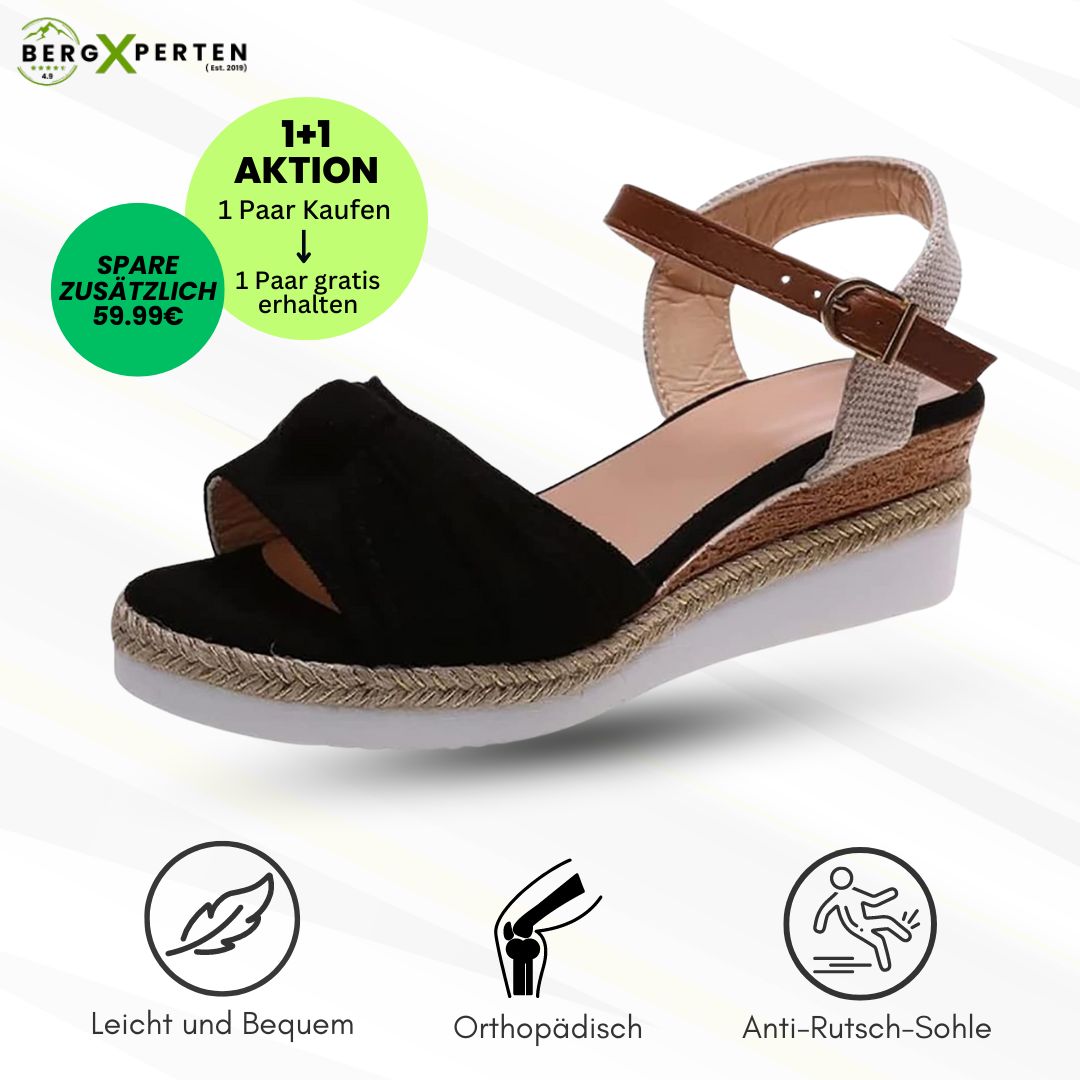 OrthoLuna  - orthopädische schmerzlindernde Sandalen für mehr Komfort - Sonderaktion 1+1 Gratis