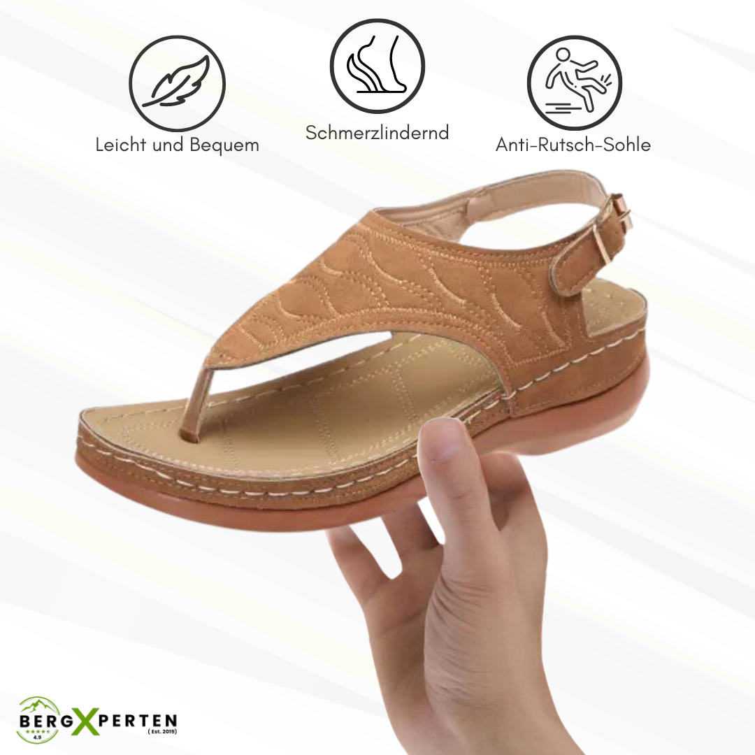 OrthoKomfort - ergonomische schmerzlindernde Komfort-Sandalen für Damen